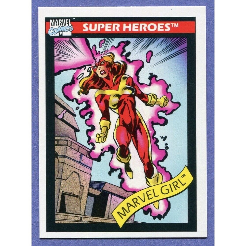 1990 Marvel Universe Card - #9 Marvel Girl